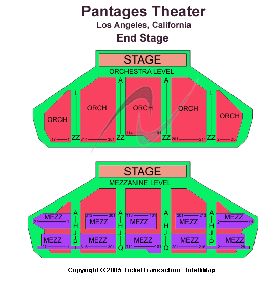 Pantages Theatre-ca Tickets Los Angeles, CA - Paul Simon Tickets
