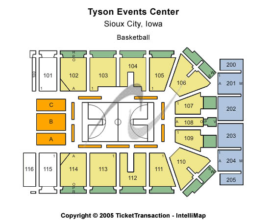 View Seating Map