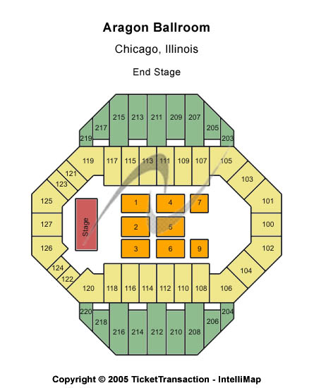 King Diamond Tickets 2015-11-27  Chicago, IL, Aragon Ballroom