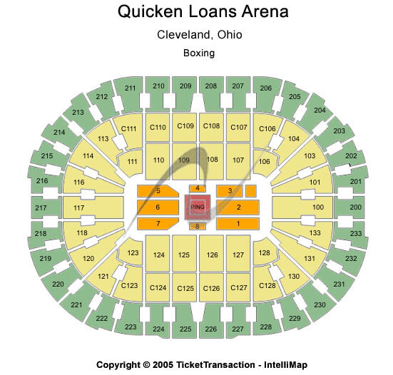 quicken loans arena seating chart. View the Quicken Loans Arena
