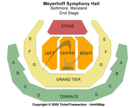 View Seating Map