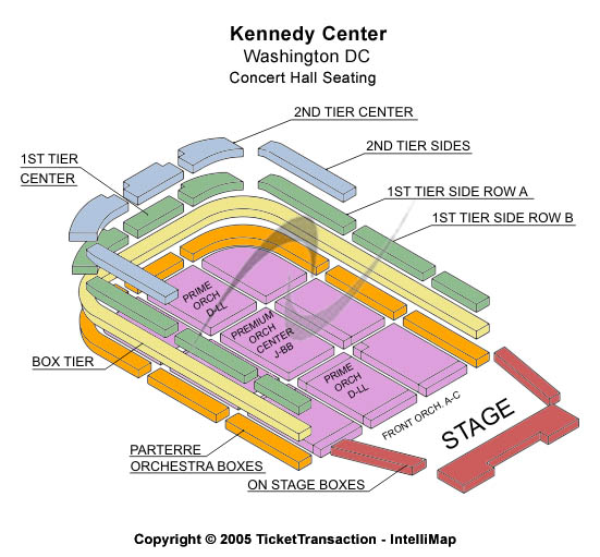 Kennedy Center Schedule