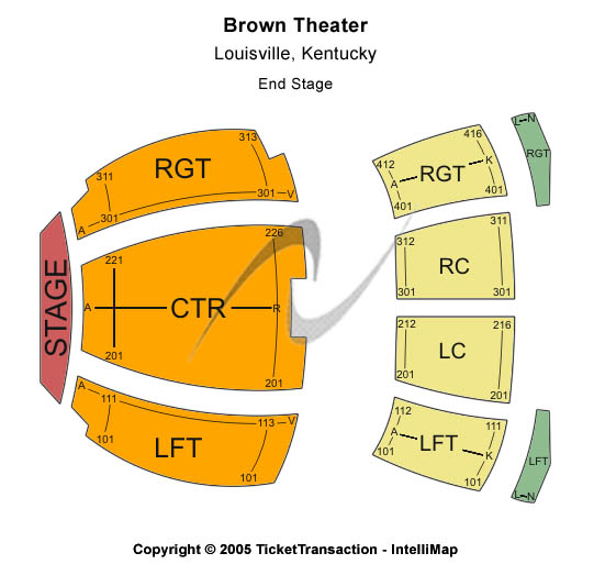 View Seating Map