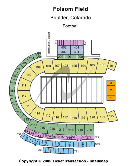 Colorado Buffaloes vs. UCLA Bruins Tickets 2012-09-29 Boulder, CO, Folsom Field