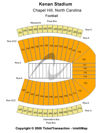 North Carolina Tar Heels vs. North Carolina State Wolfpack Tickets 2012-10-27 Chapel Hill, NC, Kenan Stadium