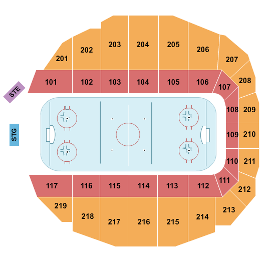 2024-2025 Utica Comets Season Tickets (Includes Tickets To All Regular Season Home Games) at Adirondack Bank Center at Utica Memorial Auditorium – Utica, NY