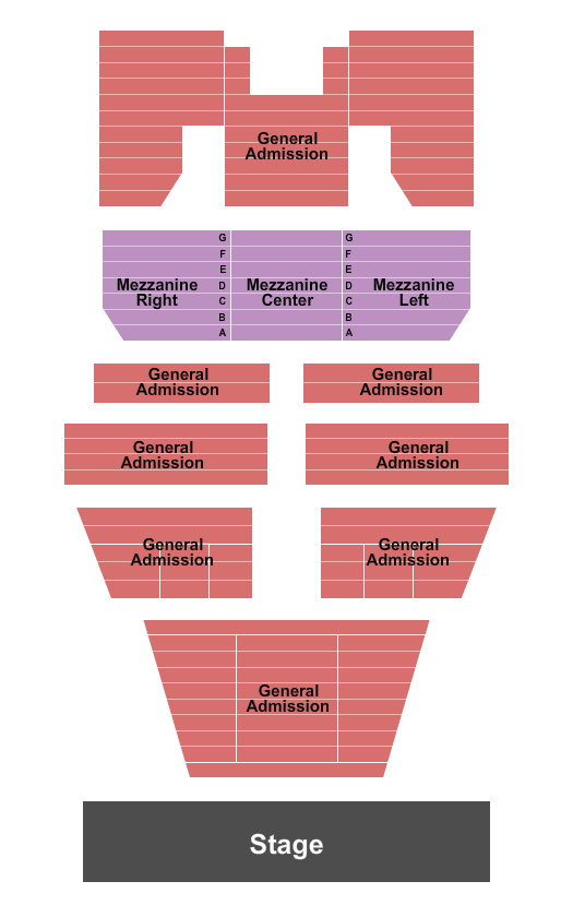 Agora Theatre seating-chart