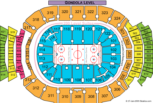 View Seating Map