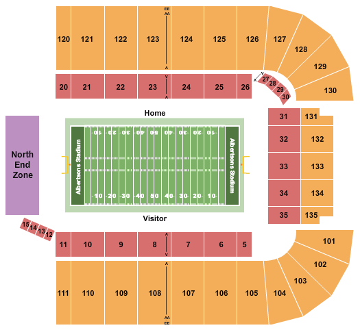 University Of Wyoming Football Stadium Seating Chart