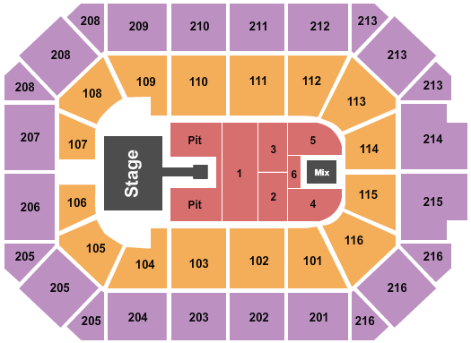 Allstate Arena seating-chart