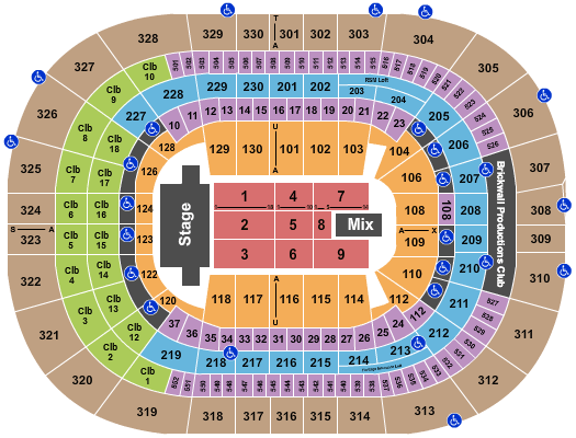 Trans Siberian Orchestra Cleveland Seating Chart