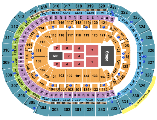 Amerant Bank Arena seating-chart