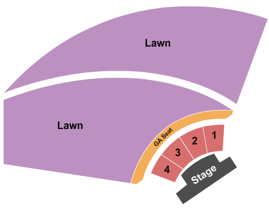 Amphitheater at Las Colonias Park seating-chart