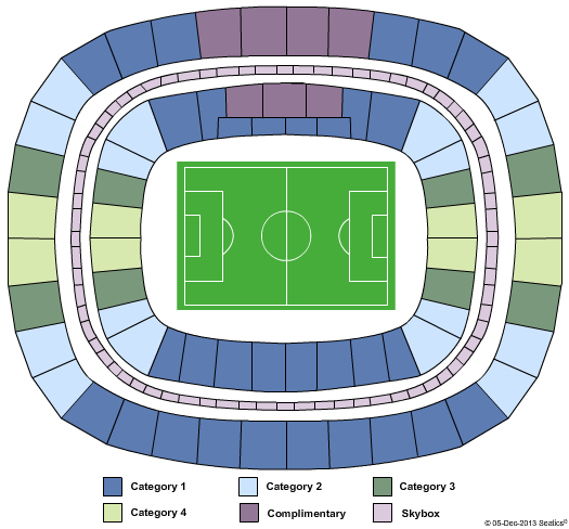 2014 World Cup: Match 30 - United States vs. Portugal Tickets 2014-06-22  Manaus, AM, Arena Amazonia - Manaus