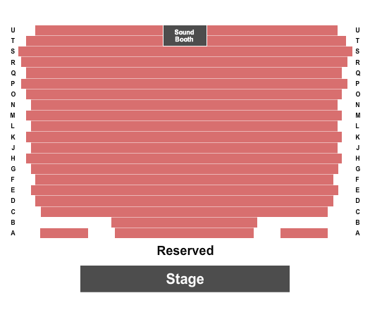 Arts United Center seating-chart