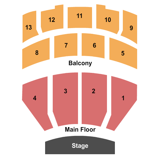 Seatmap for athenaeum theatre - il