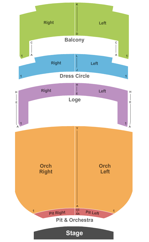 Atlanta Symphony Hall Atlanta Ga Seat Map 