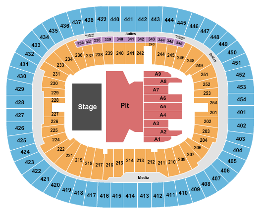 Zach Bryan BC Place Stadium seating chart