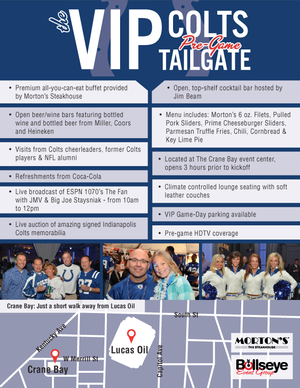 unknown Indianapolis Colts VIP Tailgate