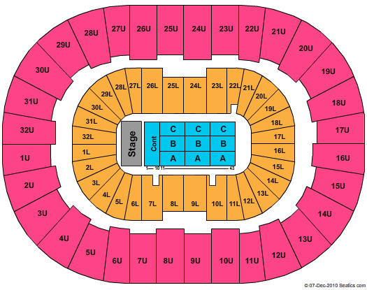 Bjcc Legacy Arena Virtual Seating Chart