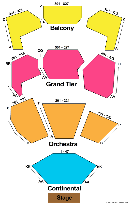 Rock Of Ages Tickets 2013-05-03 Birmingham, AL, BJCC Concert Hall