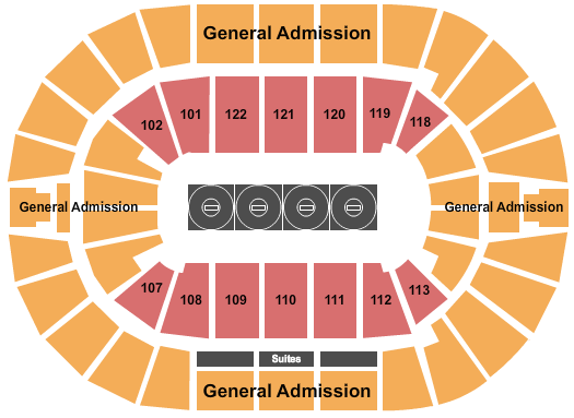 Big 12 Conference Wrestling Championship – All Sessions Pass at BOK Center – Tulsa, OK