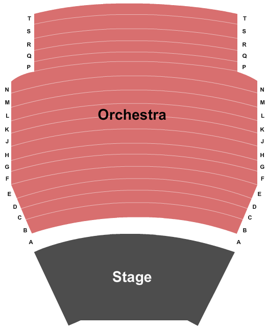 Seatmap for benaroya hall - nordstrom recital hall