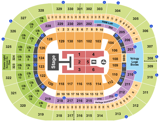 Disney Descendants & Zombies: Worlds Collide Benchmark International Arena seating chart