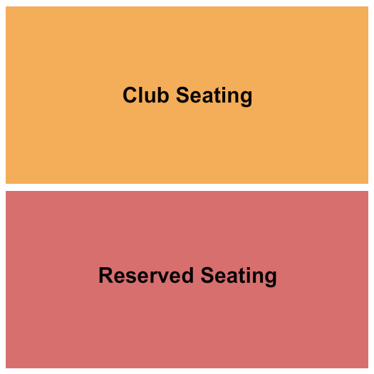 Seatmap for blue room comedy club
