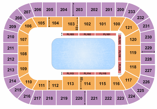 Bon Secours Wellness Arena seating-chart