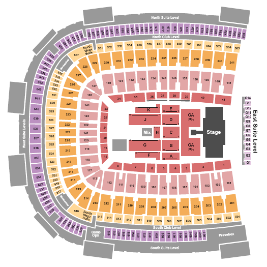 Boone Pickens Stadium seating-chart