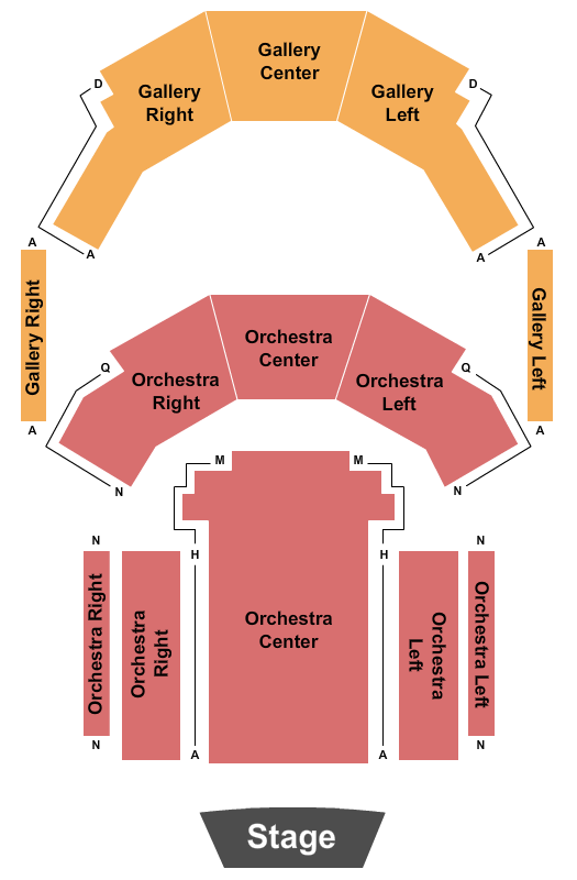 Seatmap for booth playhouse