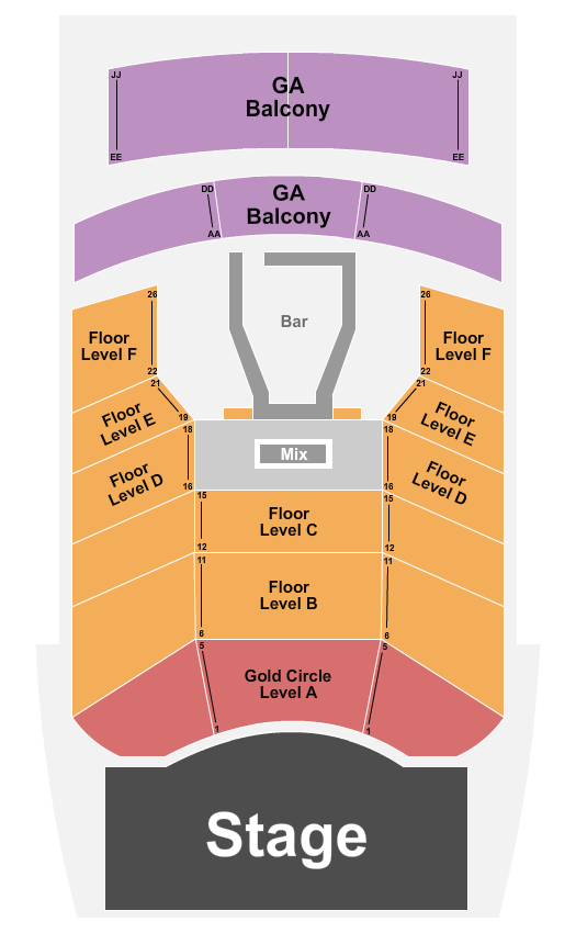 Faun Boulder Theater seating chart