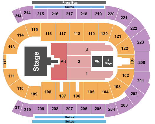Brandt Centre - Evraz Place seating-chart