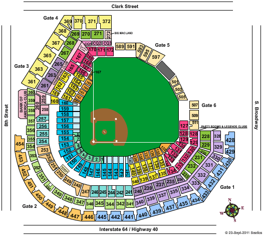 St. Louis Cardinals vs. Chicago Cubs Tickets 2012-04-14 Saint Louis, MO, Busch Stadium