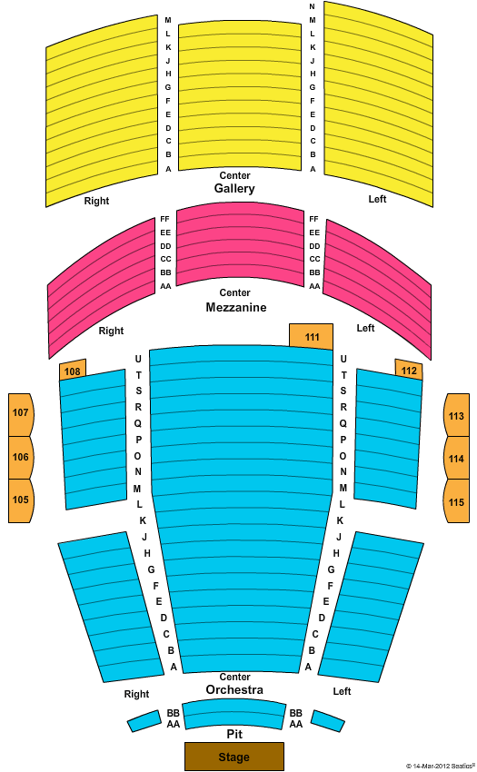 The Tenors Tickets 2015-11-18  Pittsburgh, PA, Byham Theater