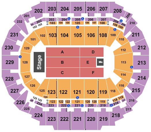 CHI Health Center Omaha seating-chart