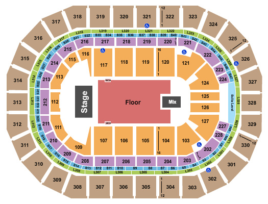 Canada Life Centre seating-chart