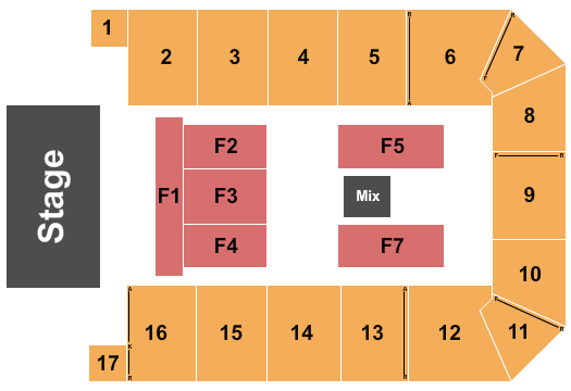 Ben Fuller Canton Memorial Civic Center seating chart