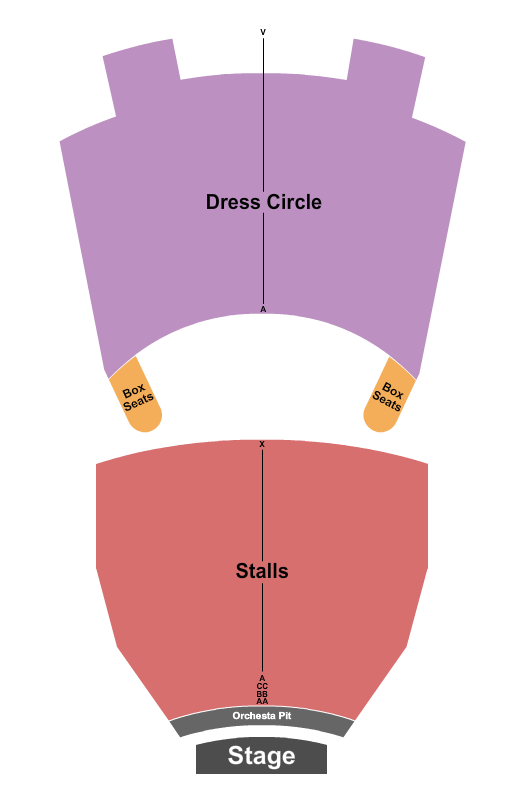 Capitol Theatre - Sydney seating-chart