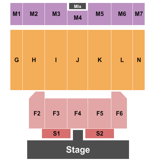 Casino Rama Entertainment Centre seating-chart