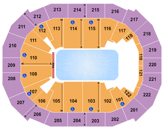 Chaifetz Arena seating-chart