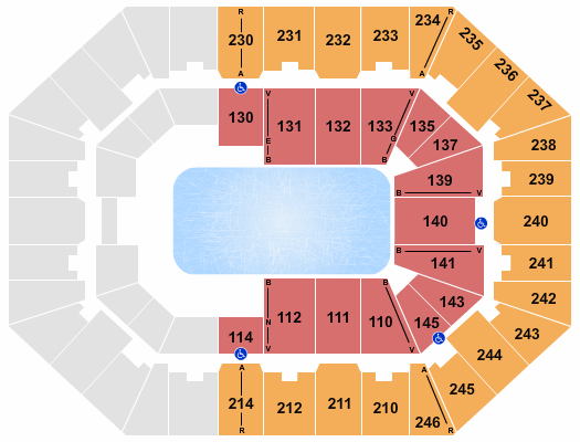 Charleston Coliseum & Convention Center - Charleston seating-chart