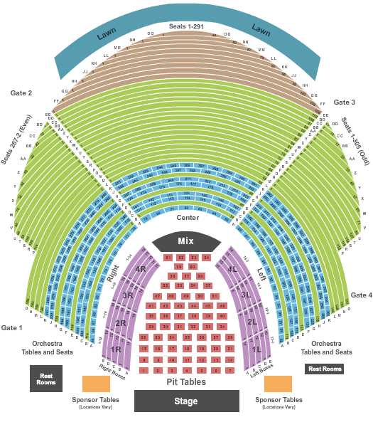 Cadence Bank Amphitheatre at Chastain Park Tickets and Nearby Hotels