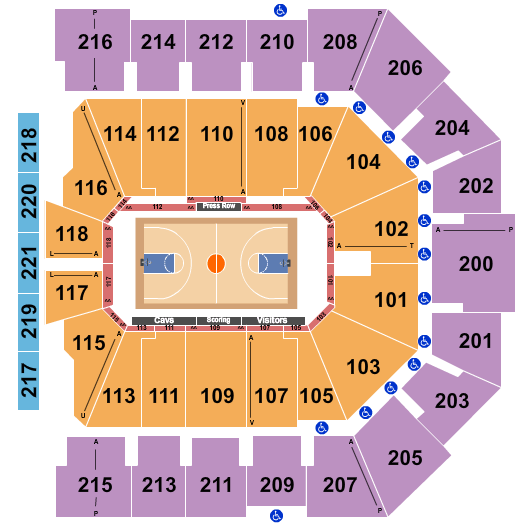 Wisconsin Entertainment And Sports Center Seating Chart Concert