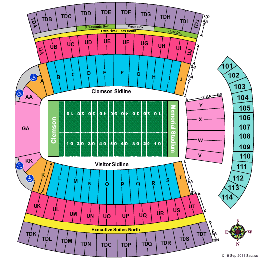 unknown Clemson Tigers vs. Wake Forest Demon Deacons