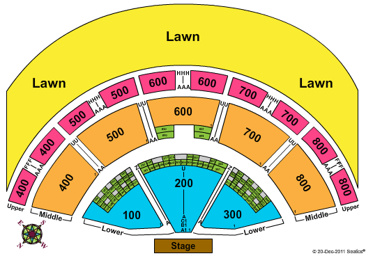 Dave Matthews Band Tickets 2012-05-25 Hartford, CT, Comcast Theatre (formerly Meadows Music Theater)