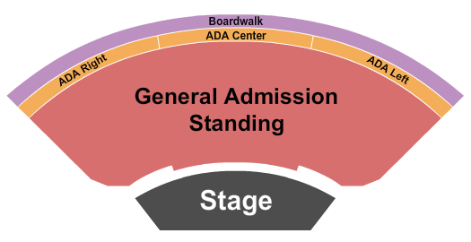 Maribou State Concert Stage At Harbourfront Centre seating chart