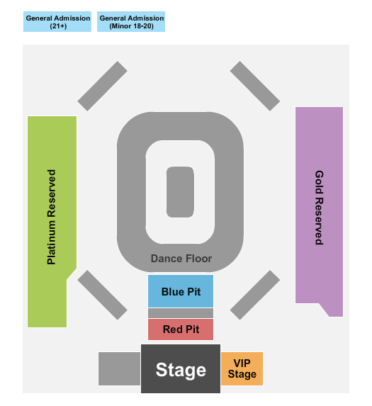 Tracy Lawrence Cowboys Red River - Houston seating chart