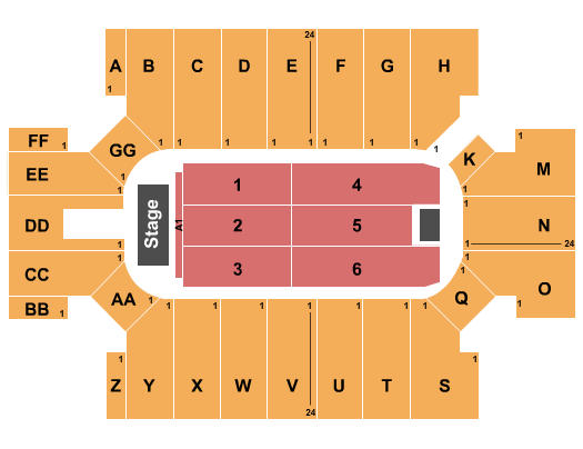 Cross Insurance Arena seating-chart
